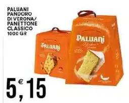 Vantaggio Cash&Carry Paluani pandoro di verona/ panettone classico offerta