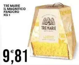 Vantaggio Cash&Carry Tre marie il magnifico pandoro offerta