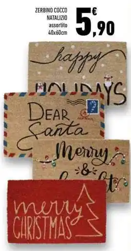 Conad Superstore Zerbino cocco natalizio assortito offerta