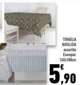 Conad Superstore Tovaglia natalizia assortita Esempio offerta