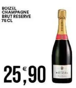 Vantaggio Cash&Carry Boizel champagne brut reserve offerta