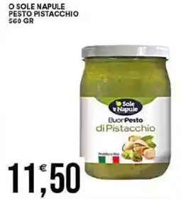 Vantaggio Cash&Carry O sole napule pesto pistacchio offerta