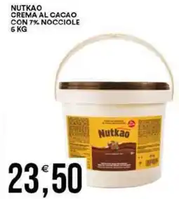 Vantaggio Cash&Carry Nutkao crema al cacao con 7% nocciole offerta