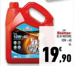 Conad Superstore Rhütten olio motore 10w-40 offerta