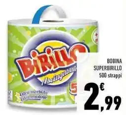 Conad Superstore Bobina superbirillo 500 strappi offerta