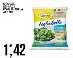 Vantaggio Cash&Carry Orogel spinaci foglia bella offerta