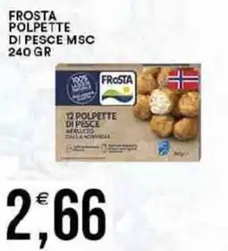 Vantaggio Cash&Carry Frosta polpette di pesce msc offerta