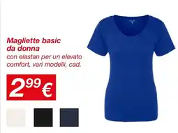KiK Magliette basic da donna offerta