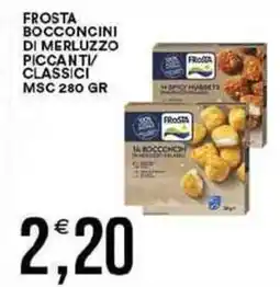Vantaggio Cash&Carry Frosta bocconcini di merluzzo piccanti classici msc offerta