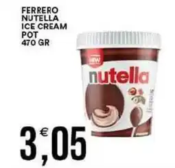 Vantaggio Cash&Carry Ferrero nutella ice cream pot offerta