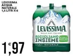 Vantaggio Cash&Carry Levissima acqua naturale offerta