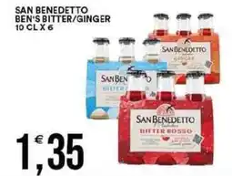 Vantaggio Cash&Carry San benedetto ben's bitter/ginger offerta