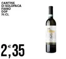 Vantaggio Cash&Carry Cantine di solopaca fiano dop offerta