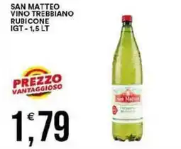 Vantaggio Cash&Carry San matteo vino trebbiano rubicone igt offerta