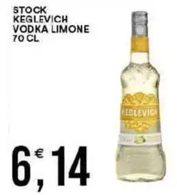 Vantaggio Cash&Carry Stock keglevich vodka limone offerta