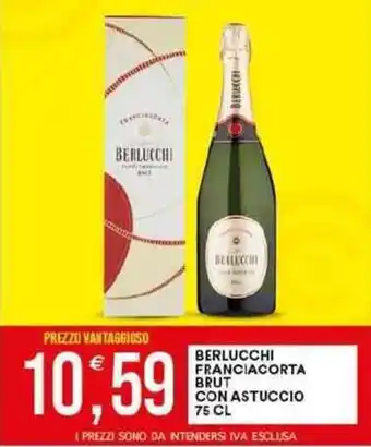 Vantaggio Cash&Carry Berlucchi franciacorta brut con astuccio offerta