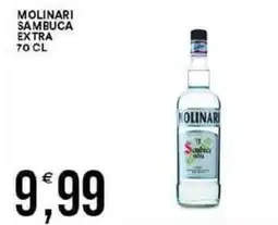Vantaggio Cash&Carry Molinari sambuca extra offerta