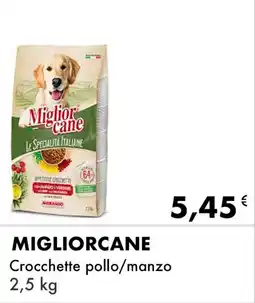 Iper Tosano MIGLIORCANE Crocchette pollo/manzo offerta