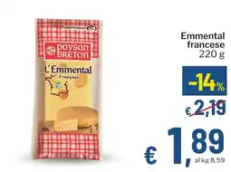 Qui Discount Emmental francese offerta