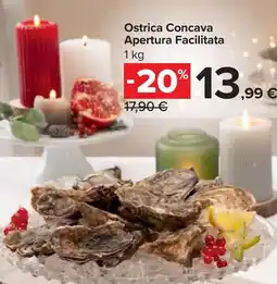Carrefour Market Ostrica Concava Apertura Facilitata offerta