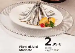 Carrefour Market Filetti di Alici Marinate offerta