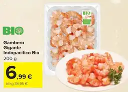 Carrefour Market Gambero Gigante Indopacifico Bio offerta