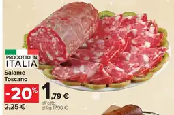 Carrefour Market Salame Toscano offerta