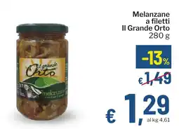 Qui Discount Melanzane a filetti Il Grande Orto offerta