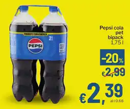 Qui Discount Pepsi cola pet bipack offerta