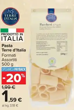 Carrefour Market Pasta Terre d'Italia offerta
