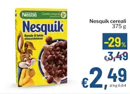 Qui Discount Nesquik cereali offerta