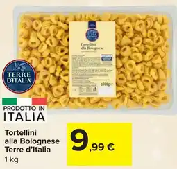 Carrefour Market Tortellini alla Bolognese Terre d'Italia offerta