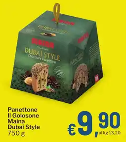 Qui Discount Panettone Il Golosone Maina Dubai Style offerta
