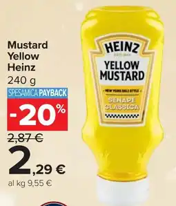 Carrefour Market Mustard Yellow Heinz offerta
