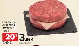 Carrefour Market Hamburger Argentino Selection offerta