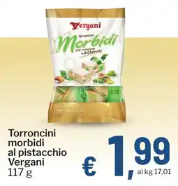 Qui Discount Torroncini morbidi al pistacchio Vergani offerta