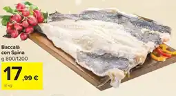 Carrefour Market Baccalà con Spina offerta