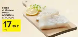 Carrefour Market Filetto di Merluzzo Molva Ammollato offerta