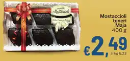 Qui Discount Mostaccioli teneri Maja offerta