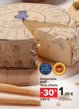 Carrefour Market Gorgonzola DOP Terre d'Italia offerta