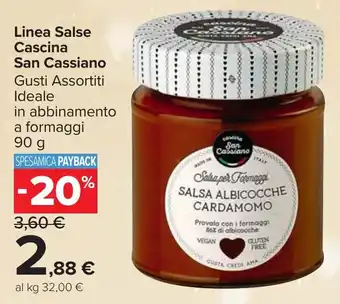 Carrefour Market Linea Salse Cascina San Cassiano offerta