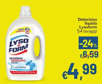 Qui Discount Deterisivo liquido Lysoform offerta