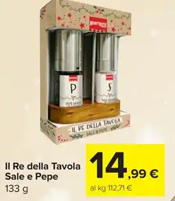 Carrefour Market Il Re della Tavola Sale e Pepe offerta
