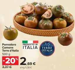 Carrefour Market Pomodoro Camone Terre d'Italia offerta