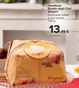 Carrefour Market Panettone Ricette degli Chef Vergani offerta