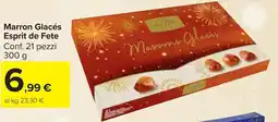 Carrefour Market Marron Glacés Esprit de Fete offerta