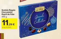 Carrefour Market Scatola Regalo Cioccolatini Esprit de Féte offerta