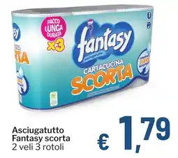 Qui Discount Asciugatutto Fantasy scorta offerta