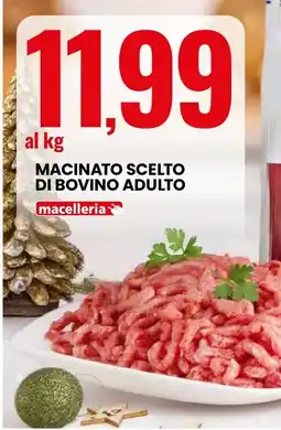 Eurospin Macelleria macinato scelto di bovino adulto offerta
