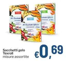 Qui Discount Sacchetti gelo Texroll offerta
